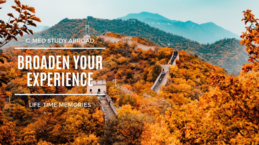 Why Study Abroad in China – G-MEO