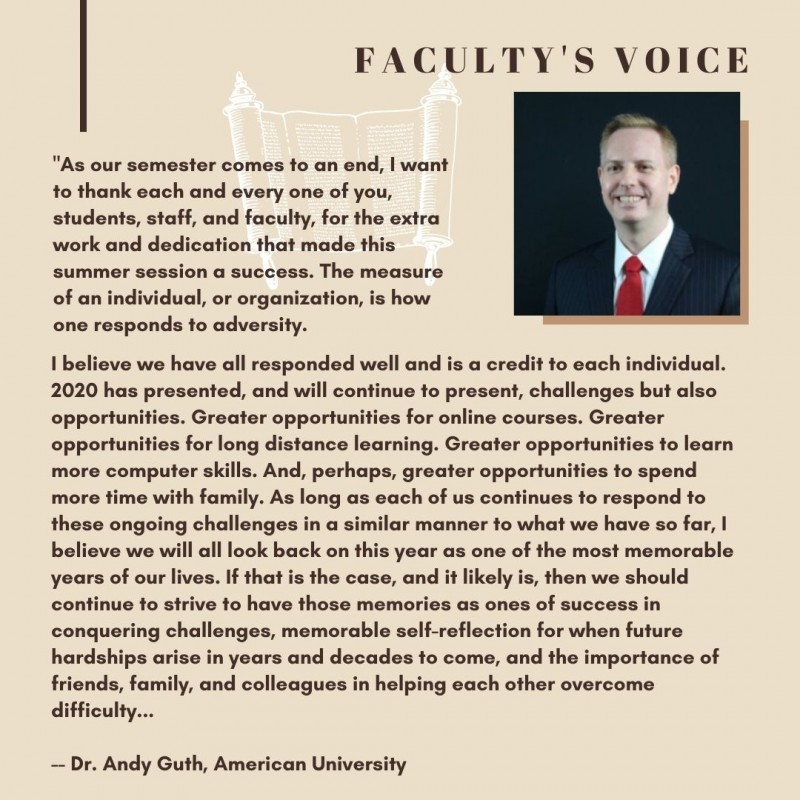 G-MEO Faculty’s voice from summer 2020 online session